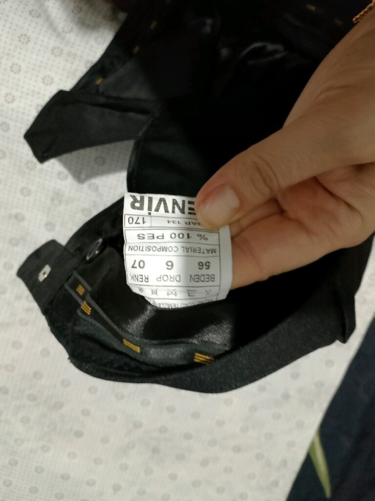erkek kumaş pantolonu 56 beden - 4