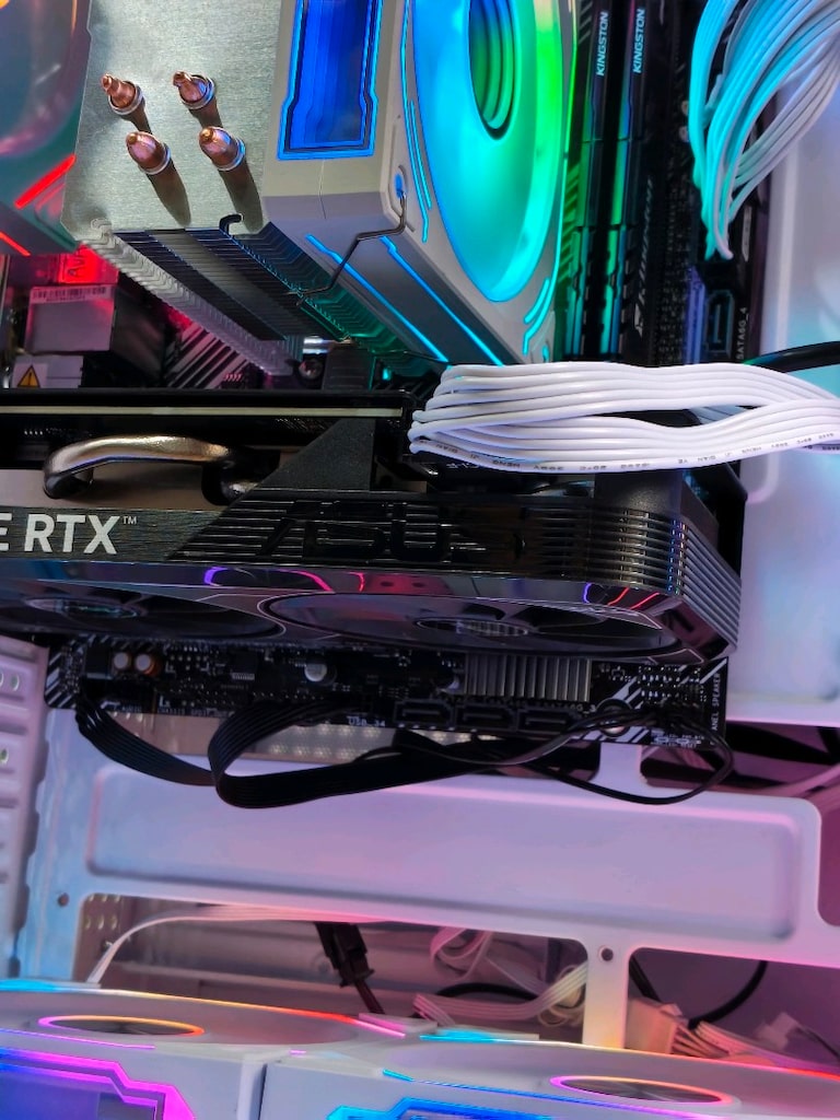 RTX 4060 RYZEN5 5600X16GB RAM 1TB M2SSD 600W AKVARYUM OYUNCU KASASI - 5