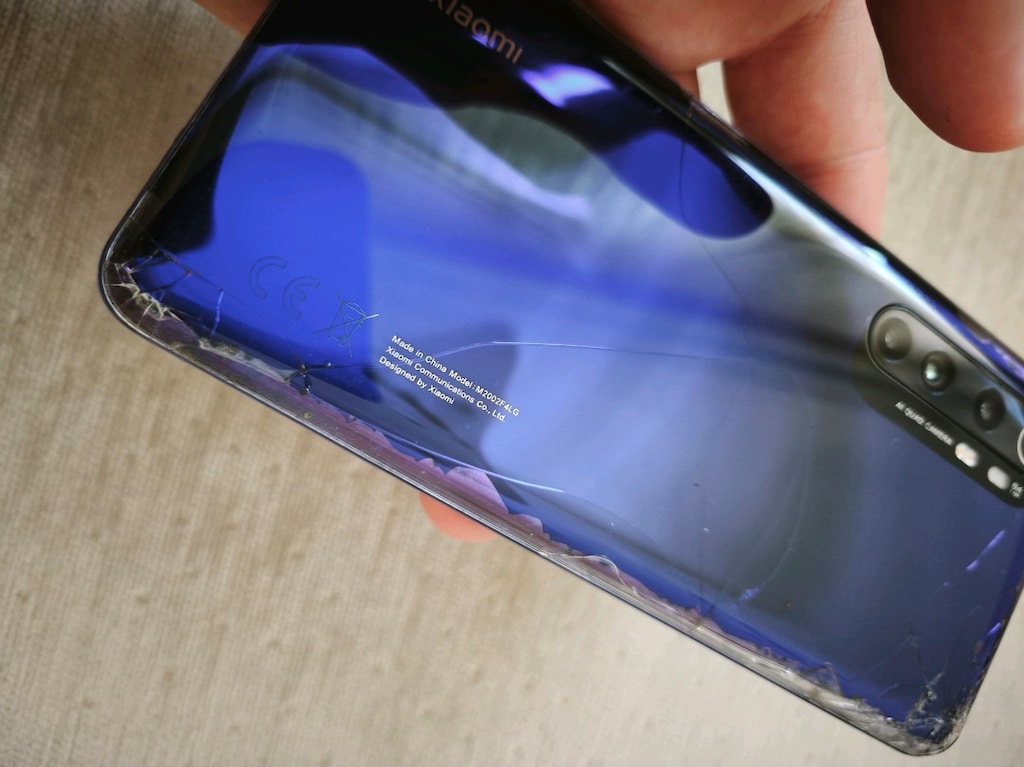 Xiaomi mi note 10 lite yasal cihaz ekran arizali - 6