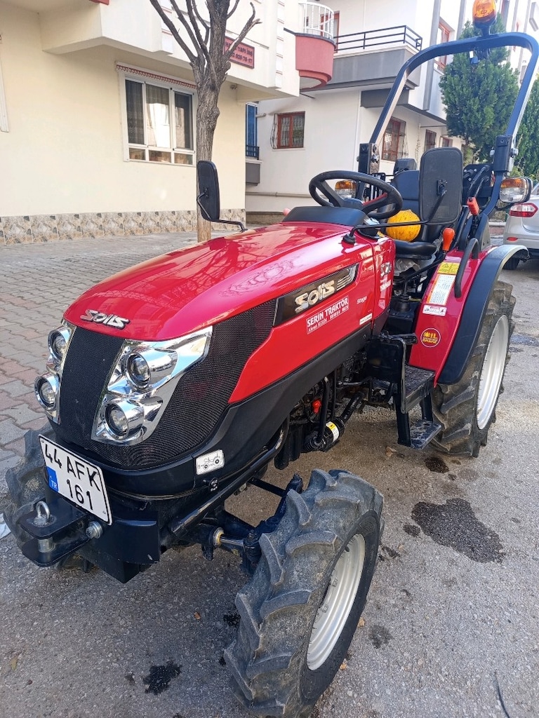 solis 26 beygir 4x4 bahçe traktörü ekipmanlarıyla - 17