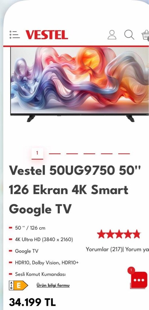 2 ürün Çamaşır makinesi Ve Televizyon sıfır - 2