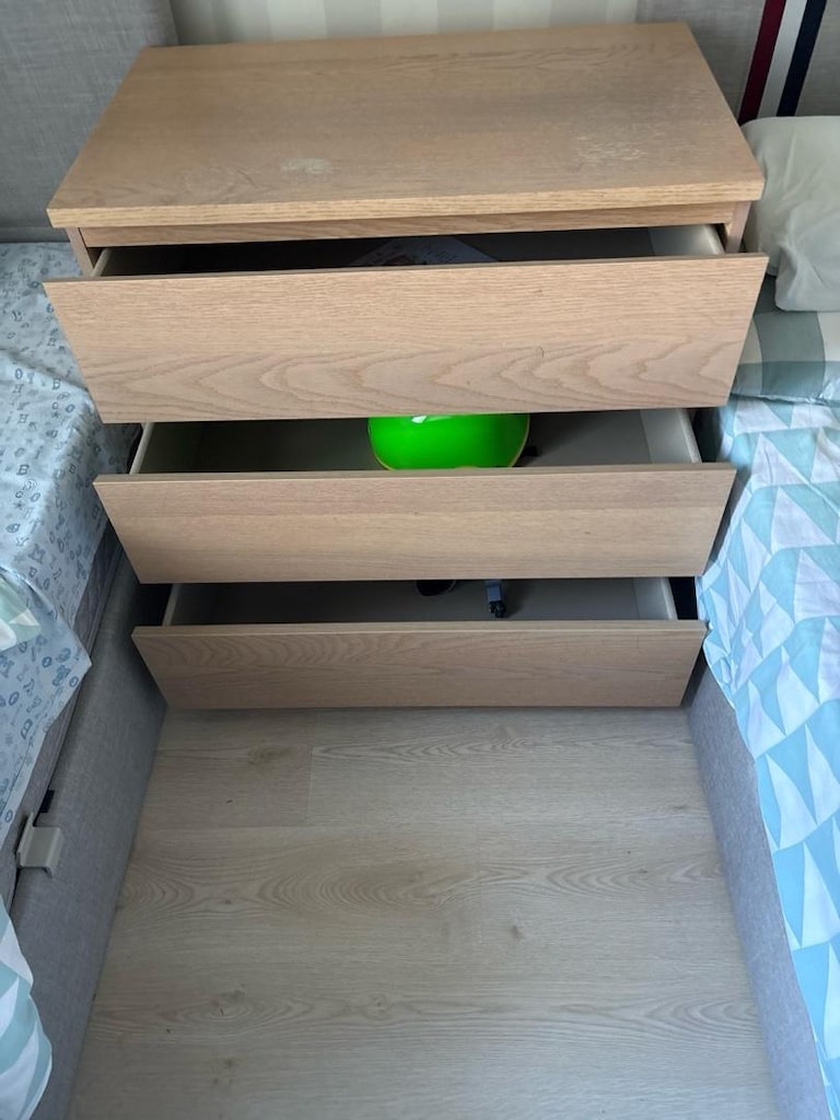 şifonyer ikea 3 çekmeceli - 2