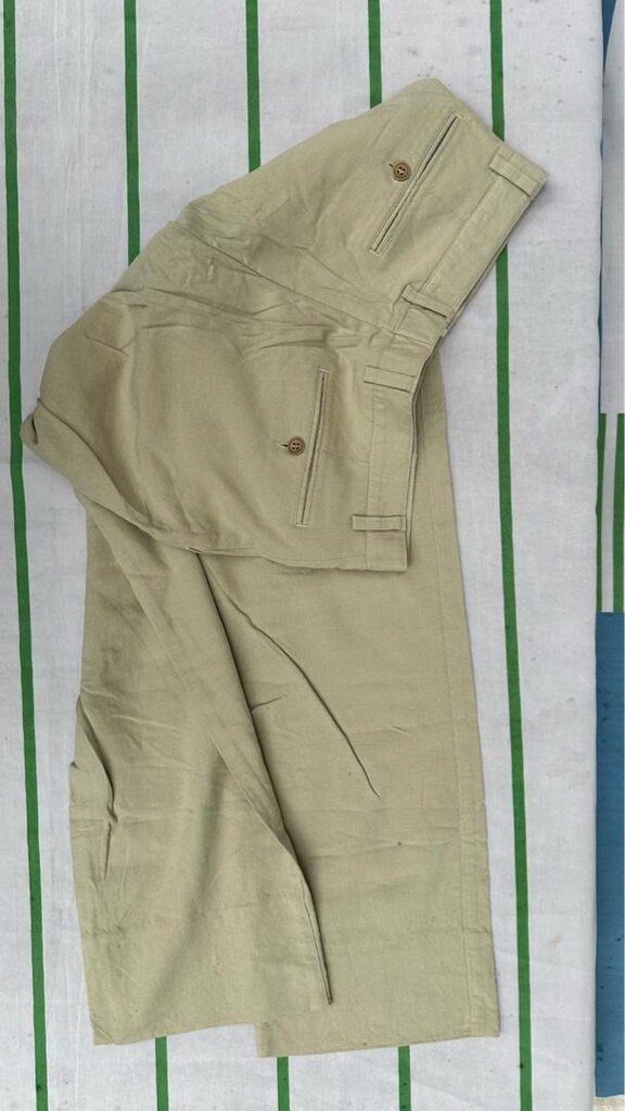 wintage PSERRO keten pantolon - 4