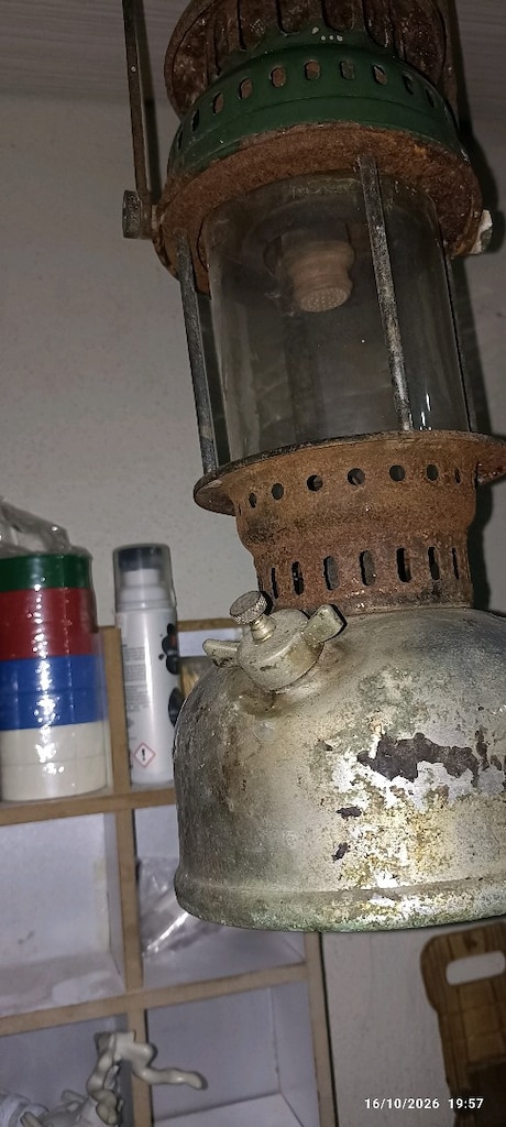 antika gaz lambası - 2