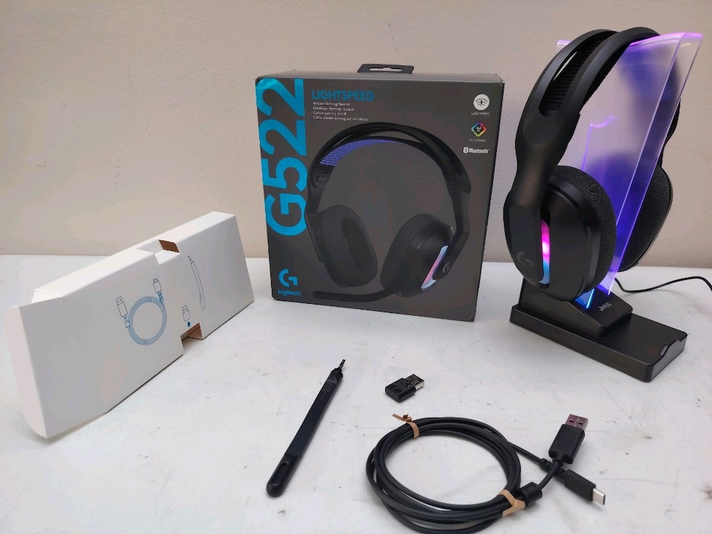 Logitech G522 Lightspeed Siyah RGB Kablolu/Kablosuz Kulak Üstü Oyuncu - 8