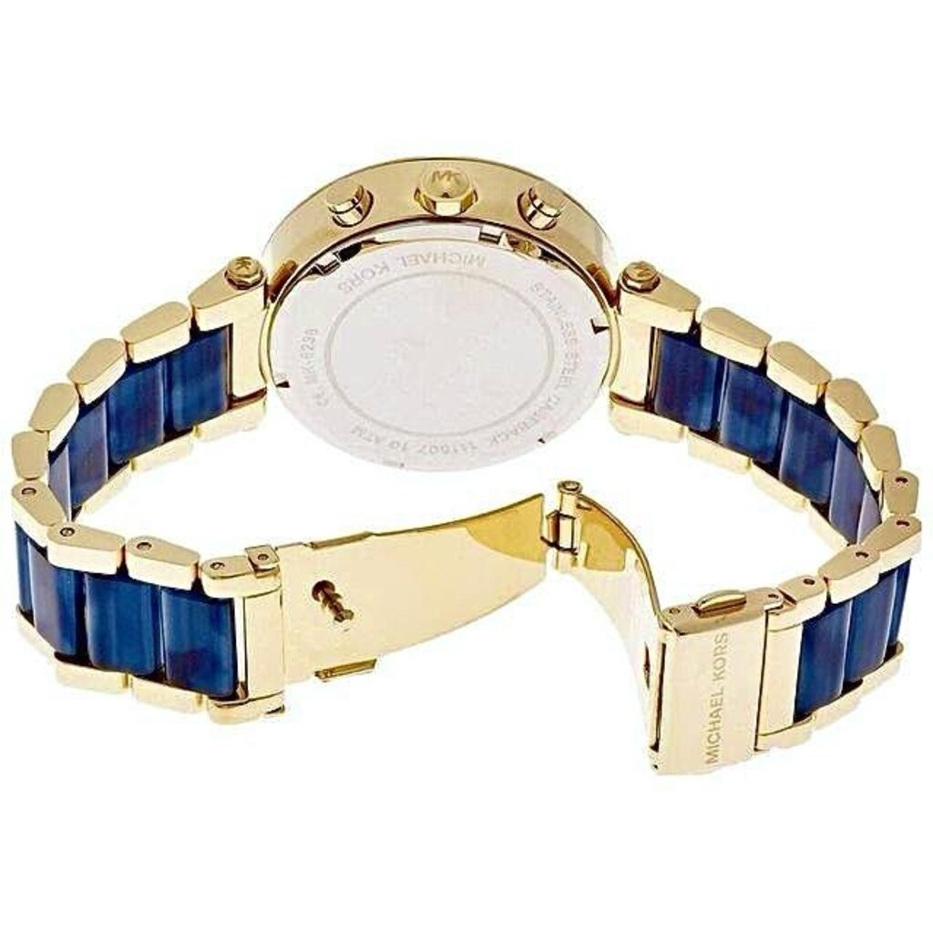 ‼İTHAL/SIFIR/Michael Kors MK6238 Parker, Kronometre,Takvim,Gold Saat - 6