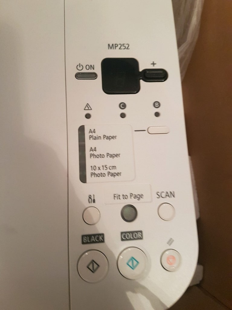 canon MP 252 yazıcı - 3