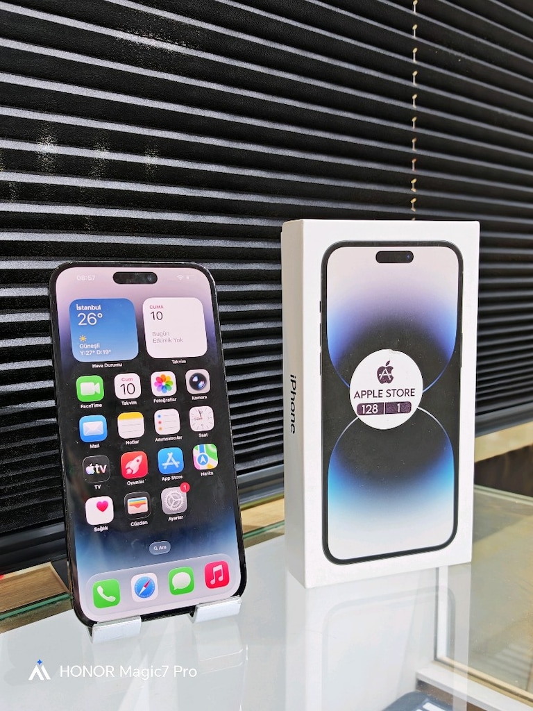 HATASIZ İPHONE 14 PRO MAX 128 GB SİYAH - 2