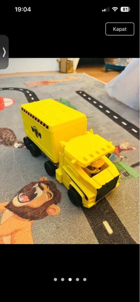 paw patrol kamyon ve karakter - 3