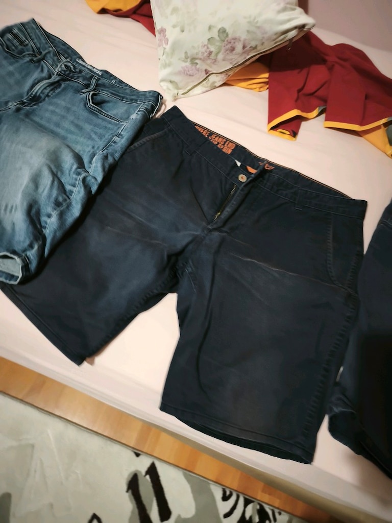 3 ADET M BEDEN UYUMLU KAPRİ PANTOLON - 4