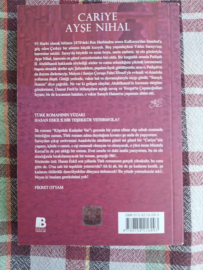 Hasan Eskil'in Cariye Ayşe Nihal Kitabı - 2. el - 3