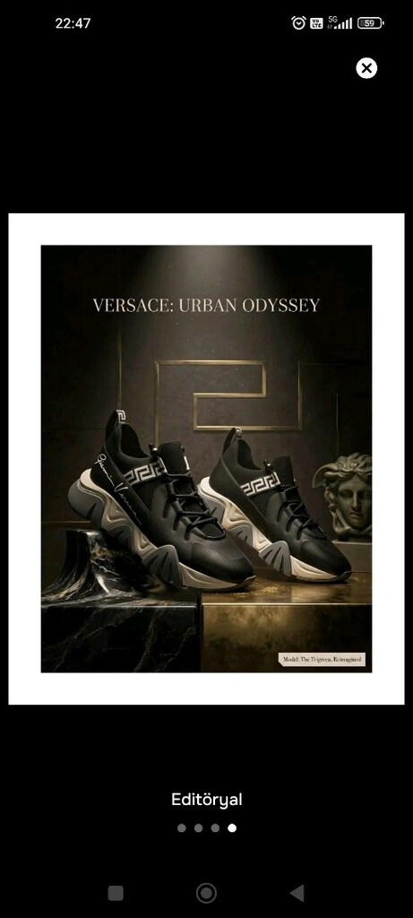 Versace YURTDIŞI ORİJİNAL SPOR AYAKKABI