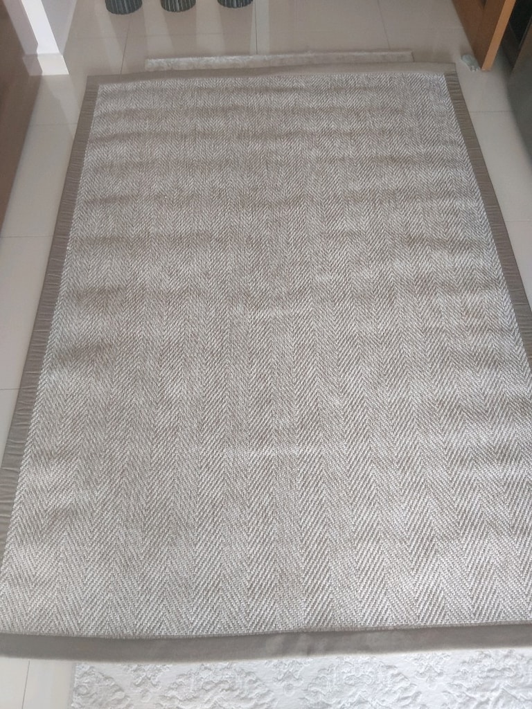 Orjinal bordürlü sisal halı - 3