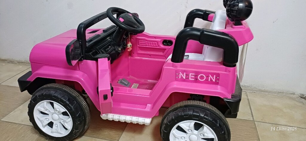 PİLSAN NEON 12 VOLT BÜYÜK BOY AKÜLÜ ARABA - 10