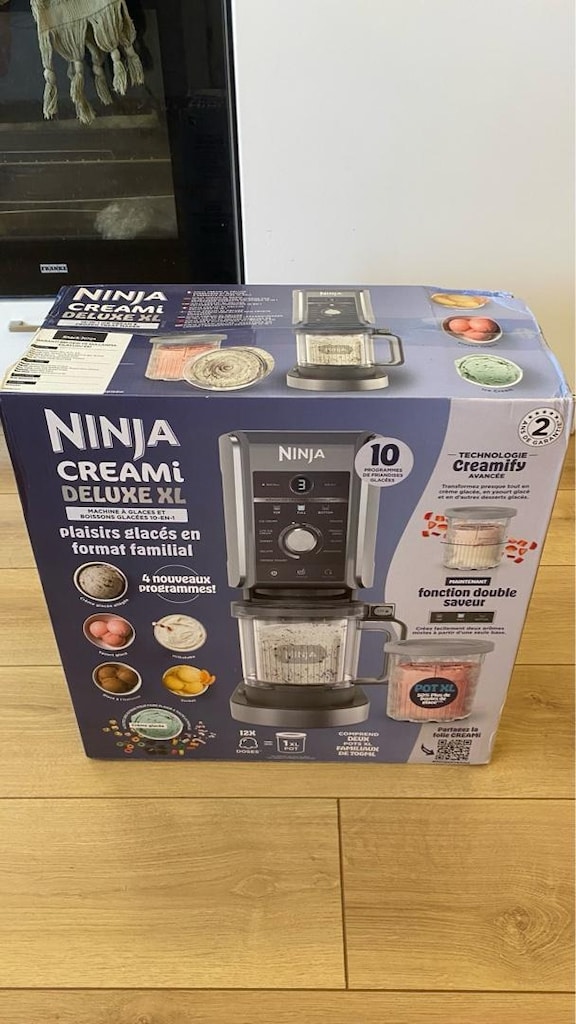 Ninja CREAMi Deluxe 10in1 Dondurma ve Frozen Makinesi