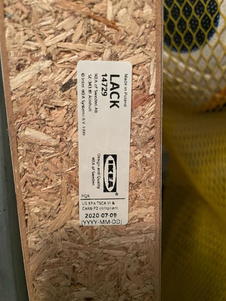 ikea lack beyaz raf 110cm x 26 cm - 3
