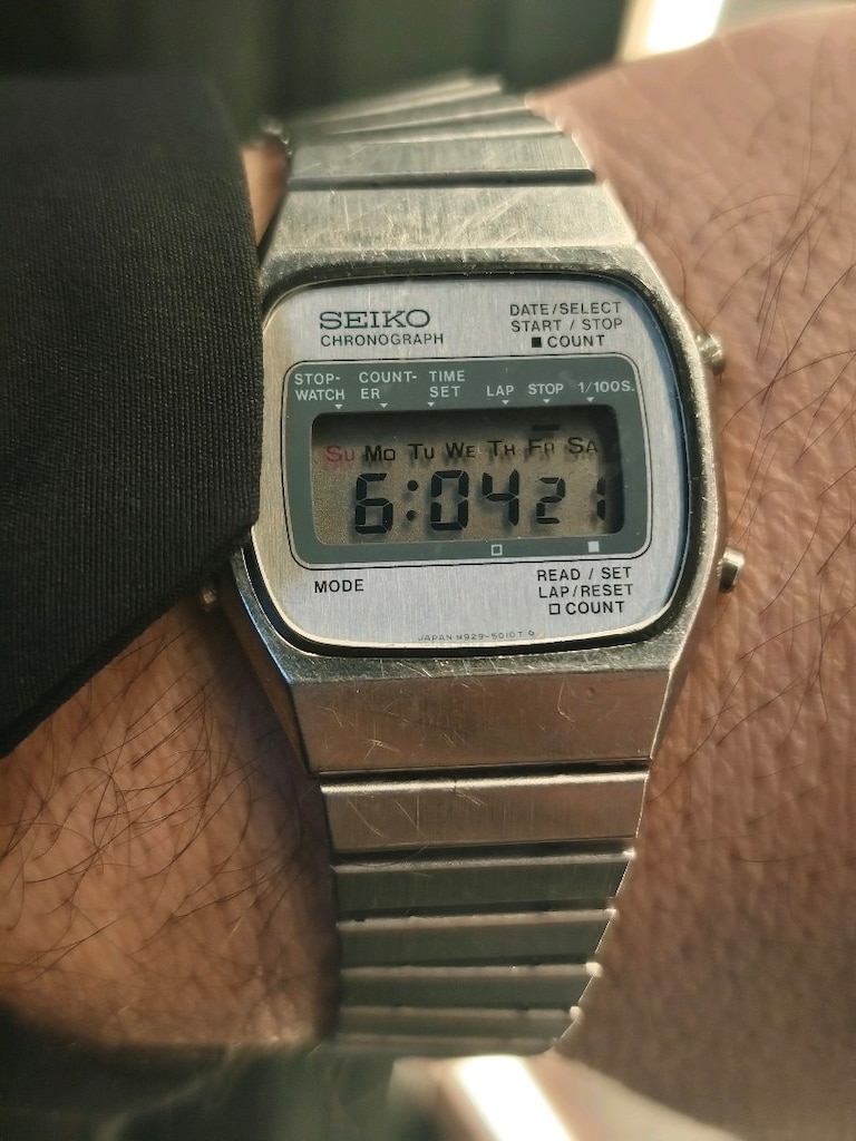 Seiko dijital kol saati - 4
