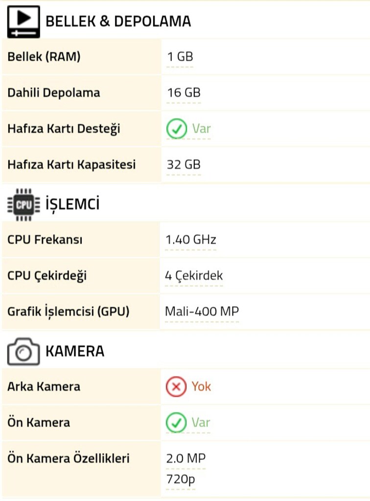 GENERAL MOBİLE E-TAB4 TABLET 10.1 İNCH (AÇIKLAMAYI OKUYUNUZ) - 3