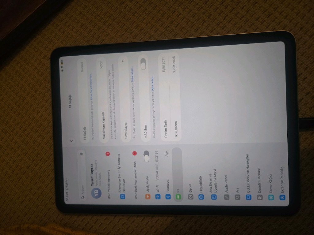 iPad Air 11" M3 128 GB + Apple Magic Keyboard | Garantili 2027 - 3