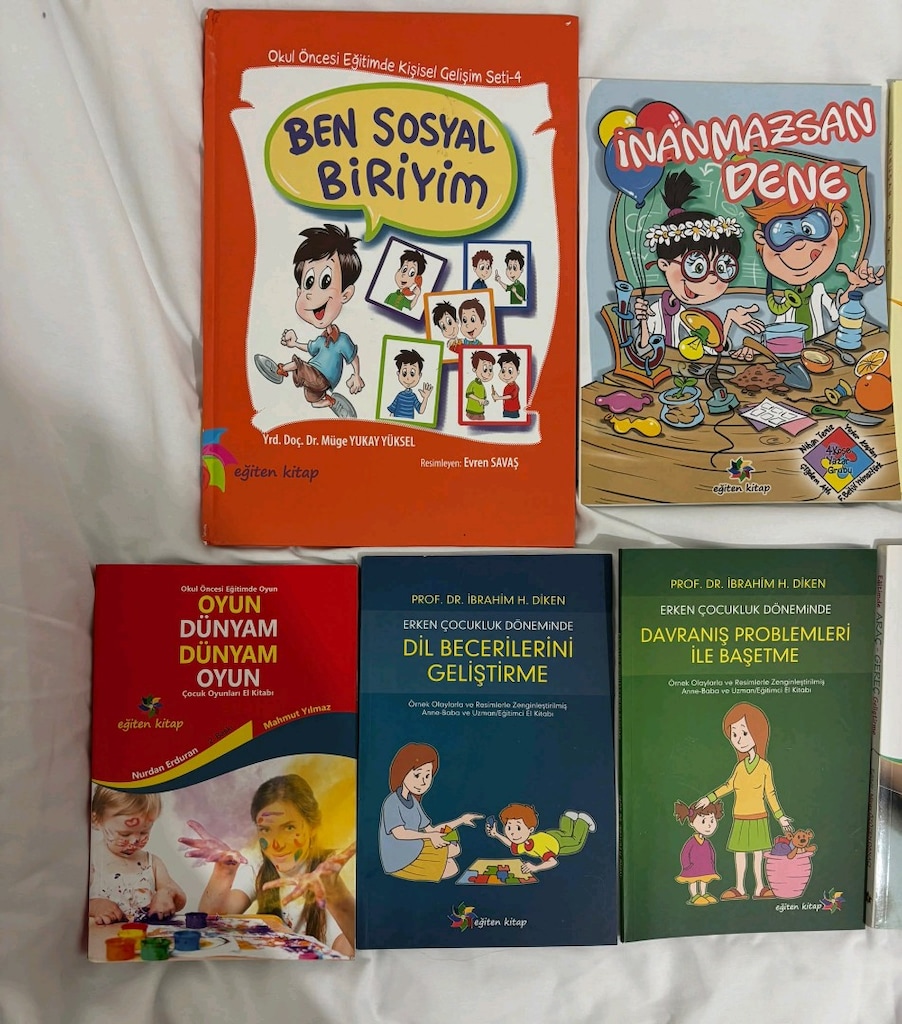 Okul Öncesi Çocuk Gelişim Kitap Seti - 3