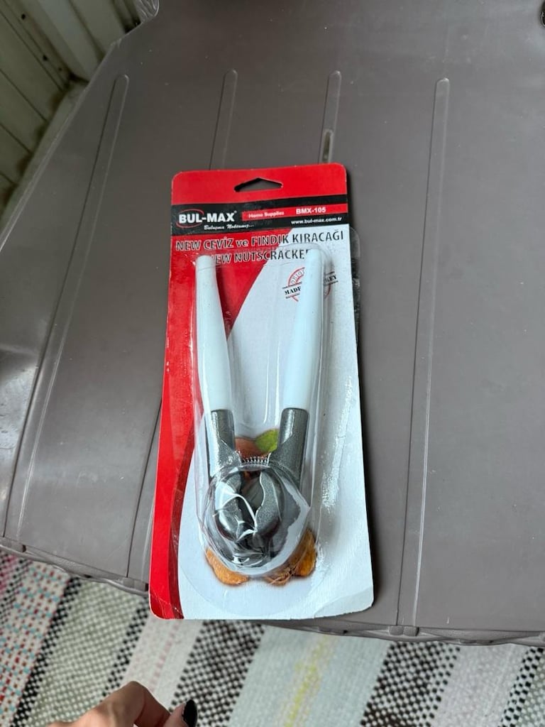 Dayanıklı Beyaz Saplı Ceviz ve Fındık Kıracağı - 5