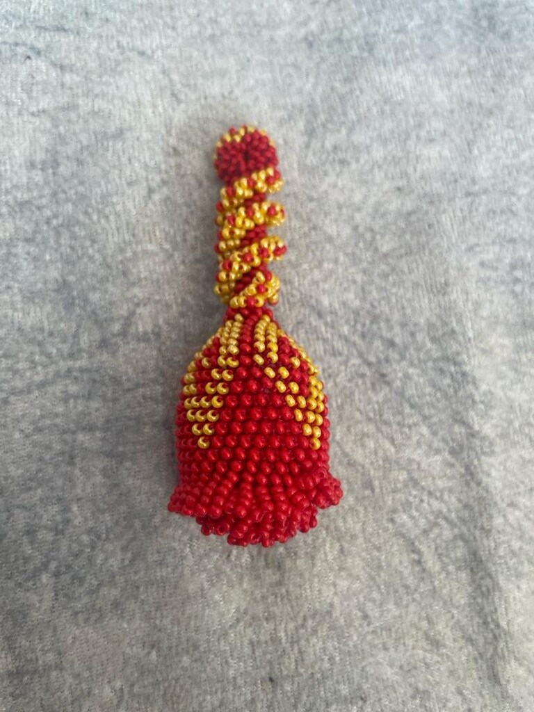 boncuk işi anahtarlık