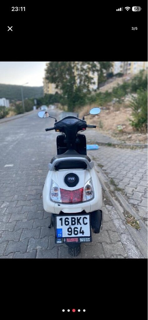 tvs jupiter 110 beyaz 2024 - 4