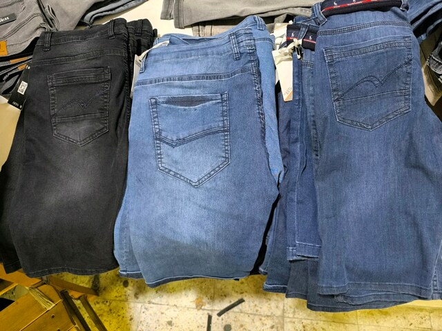 Tekleme şort ve kargo şort bayan orta bel kot pantolon ÜRÜNLER SIFIR'