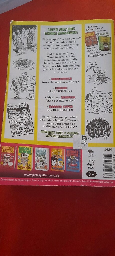 MİDDLE SCHOOL, JAMES PATTERSON - 2
