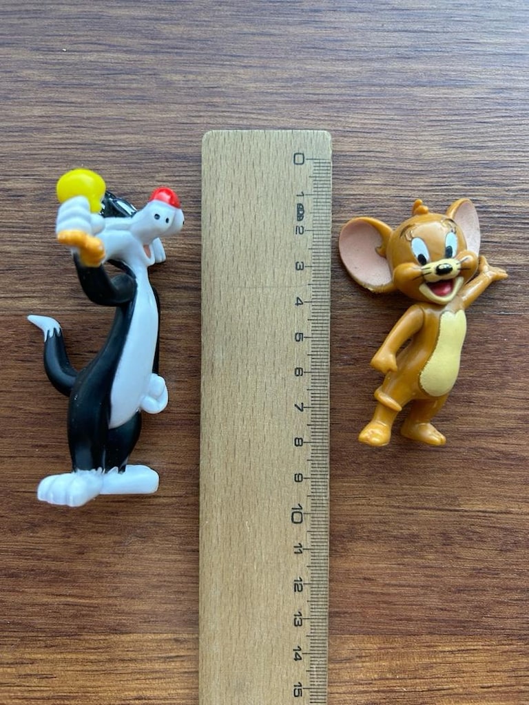 Fare Tom ve Sylvester figür Oyuncak - 13