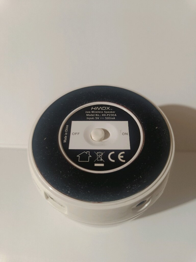 Beyaz Bluetooth Müzik Sistemi - 5