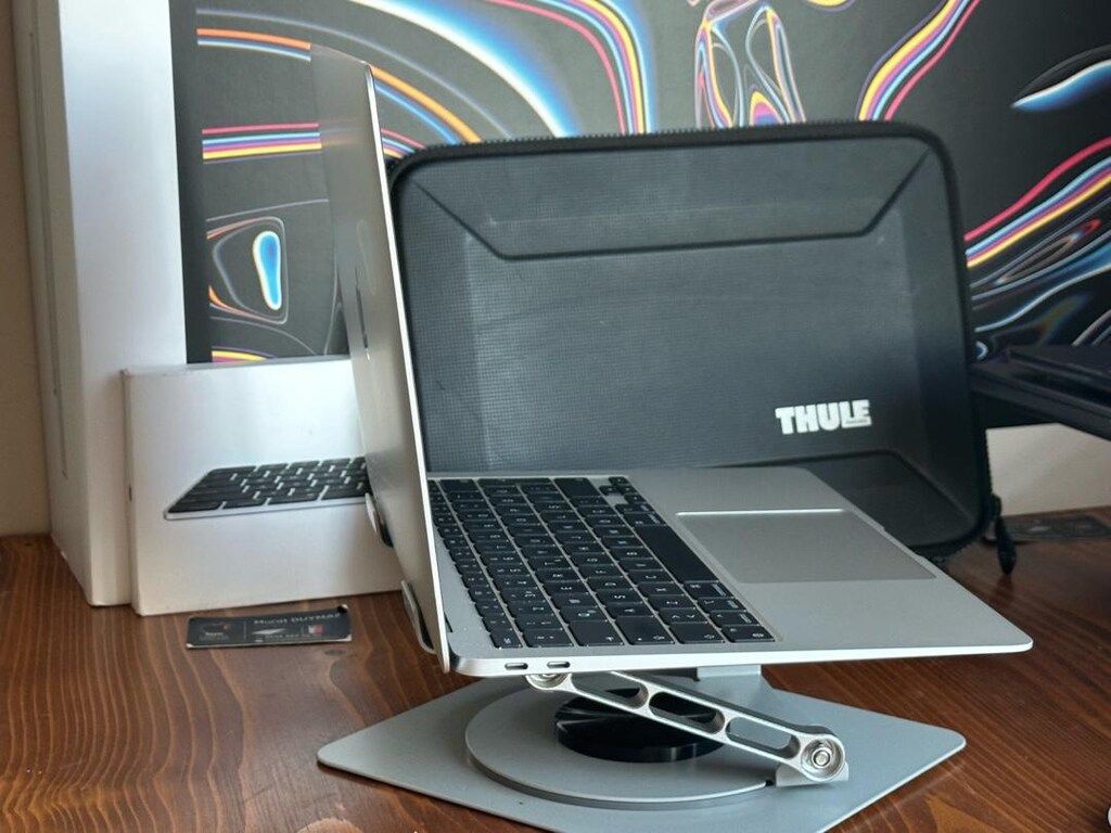 Macbook air M1 çipli özel üretim 256 gb ssd 16 gb ram silver renk - 9