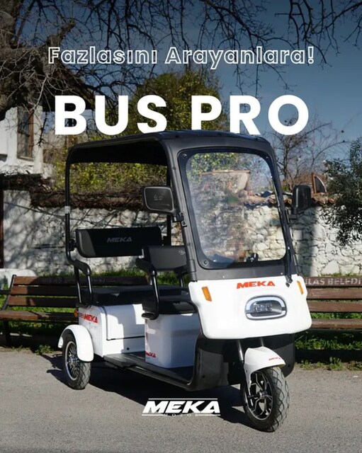 MEKA BUS PRO 2000 WATT BEYAZ ELEKTRİKLİ MOTORSİKLET