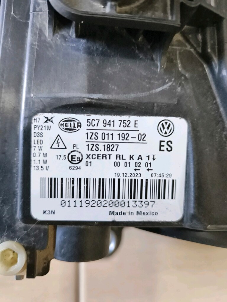 VOLKSWAGEN JETTA 2011-2017 SAG FAR LED XENON ORJINAL - 5