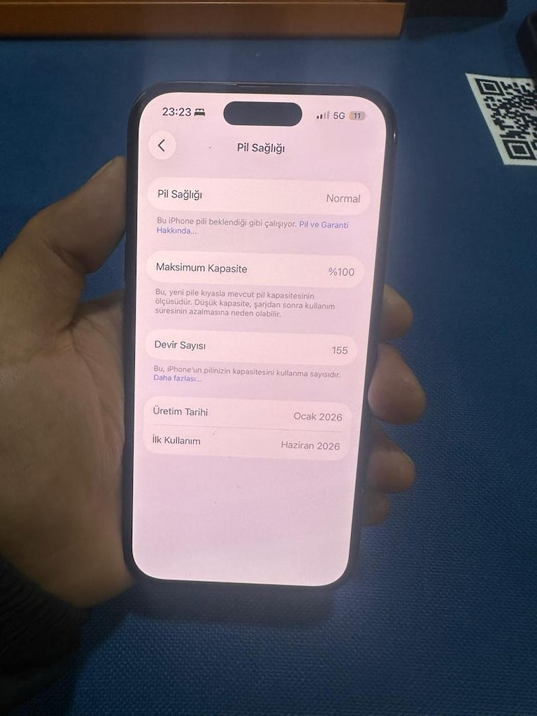 4 AYLIK SIFIR AYARINDA İPHONE 16 /128 - 9