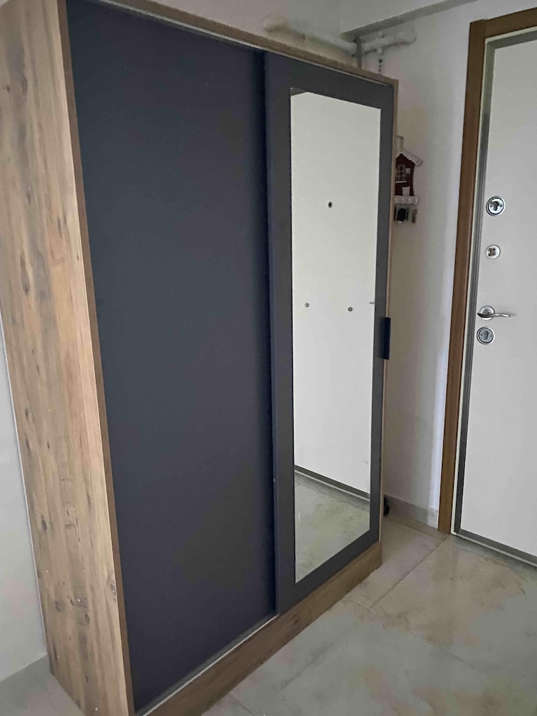 Portmanto Vestiyer Ayakkabılık Aynalı 2 Sürgü Kapaklı - 7