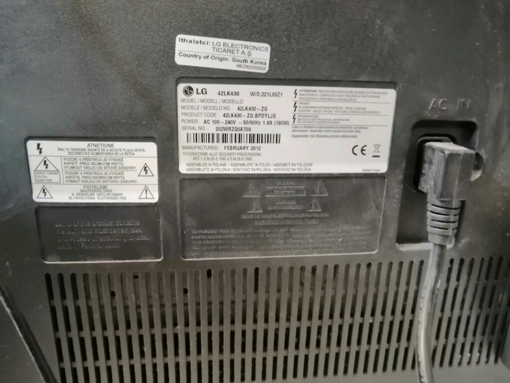 LG marka 104 ekran plazma TV - 6