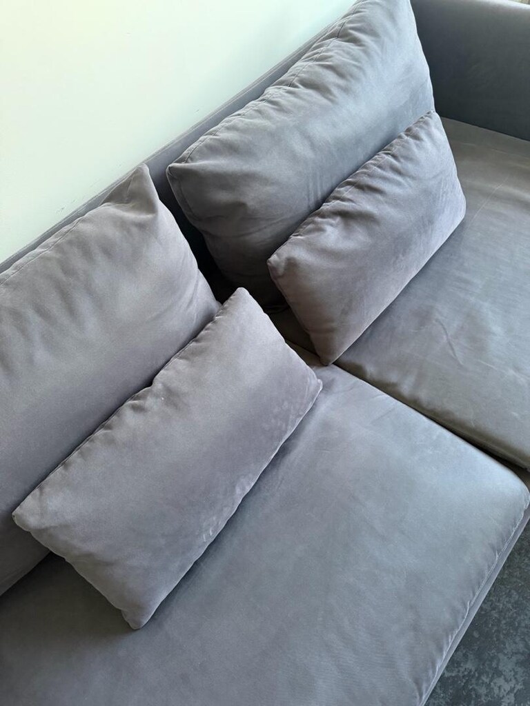 ikea üçlü koltuk kanepe (ilgilenen olursa tüm ev eşyası var ) - 3
