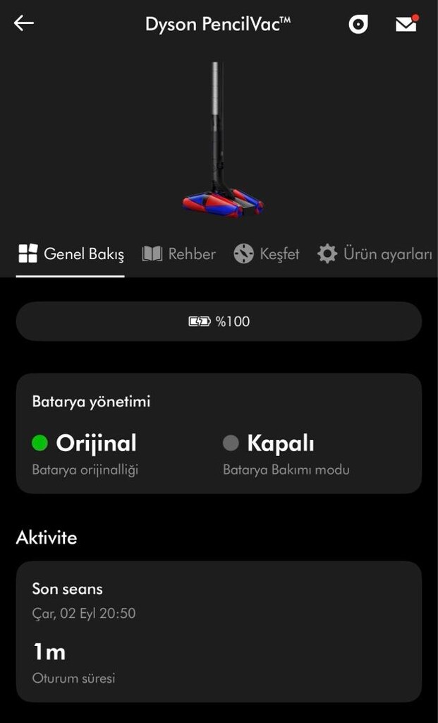 Dyson PencilVac Fluffycones kablosuz süpürge ÖZEL FİYAT - 8