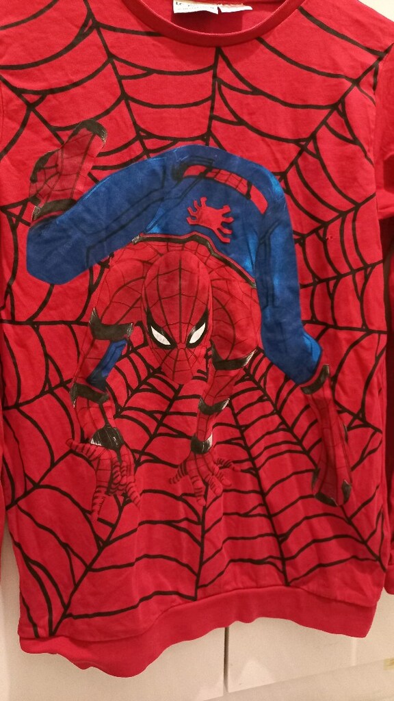 Spider-Man Desenli Kırmızı Çocuk sweatshirtü - 2
