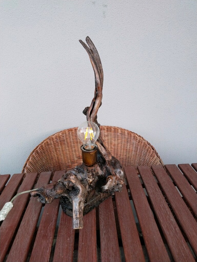 Doğal Obje,Orjinal bir tasarım ABAJUR. - 7