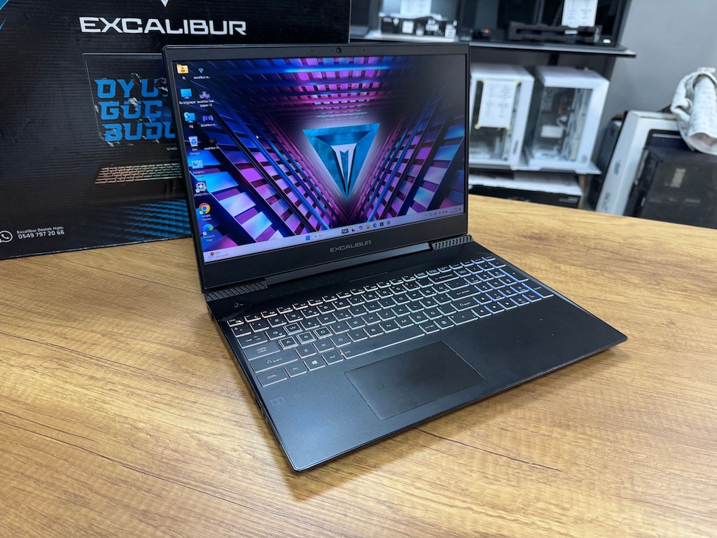 EXCALİBUR LAPTOP İ5 10300H 16 GB RAM 512 GB GTX1650 KUTULU - 5