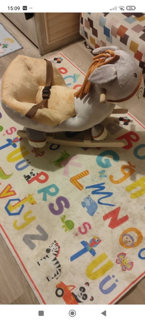sallanan peluş eşek - 6
