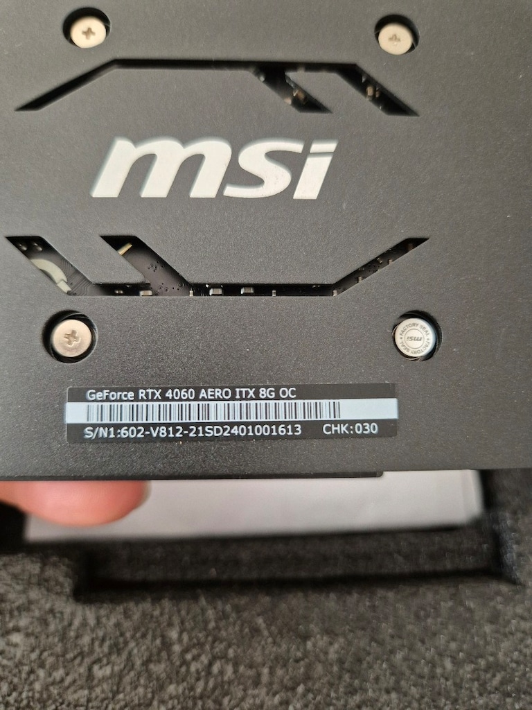 Msi Aero itx Rtx 4060 Ekran Kartı - 6