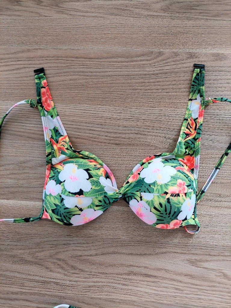 Coco Marine çiçek desenli bikini takımı - 4