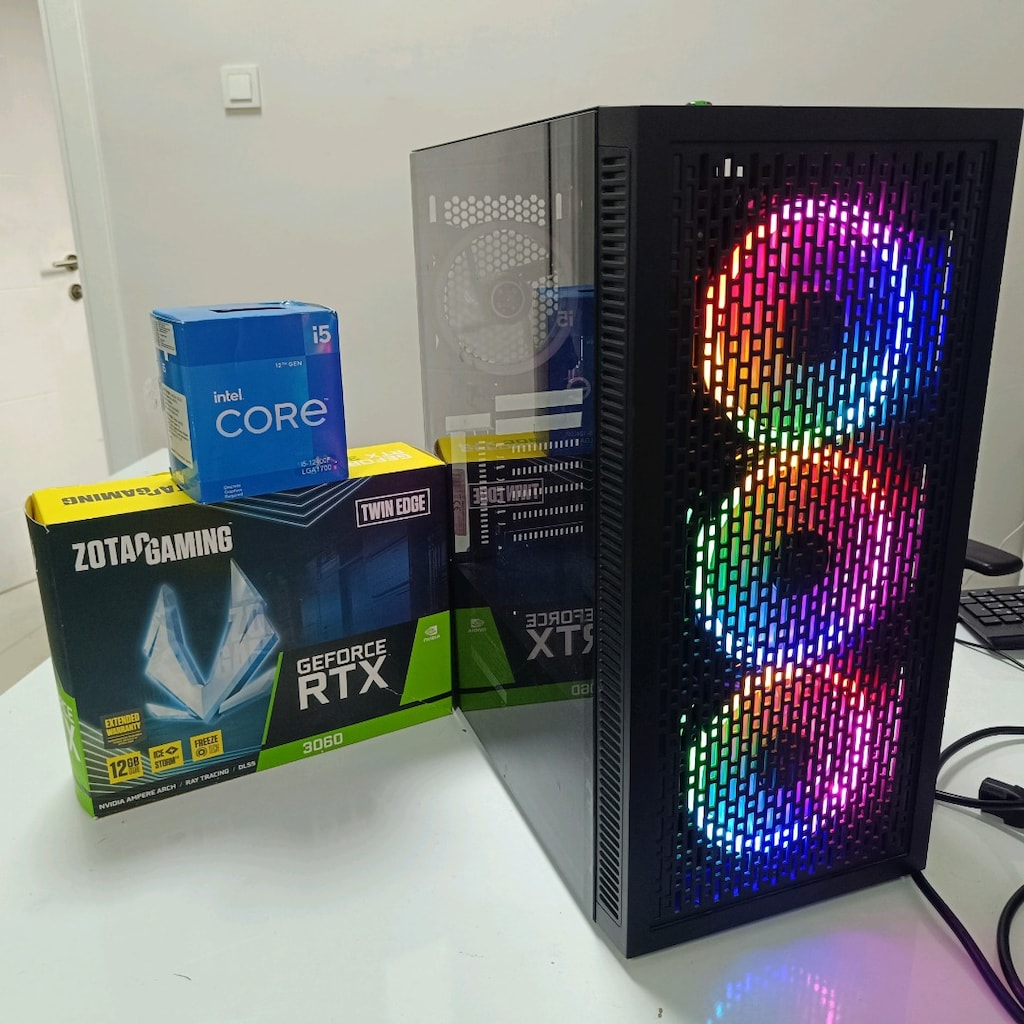 İNTEL İ5 12400F 16 GB GEFORCE RTX 3060 RAİNBOW GMNG BİLGİSAYAR - 5