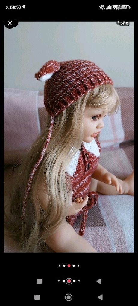 YENİ REBORN BEBEK OYUNCAK BEBEK SİLİKON BEBEK - 5