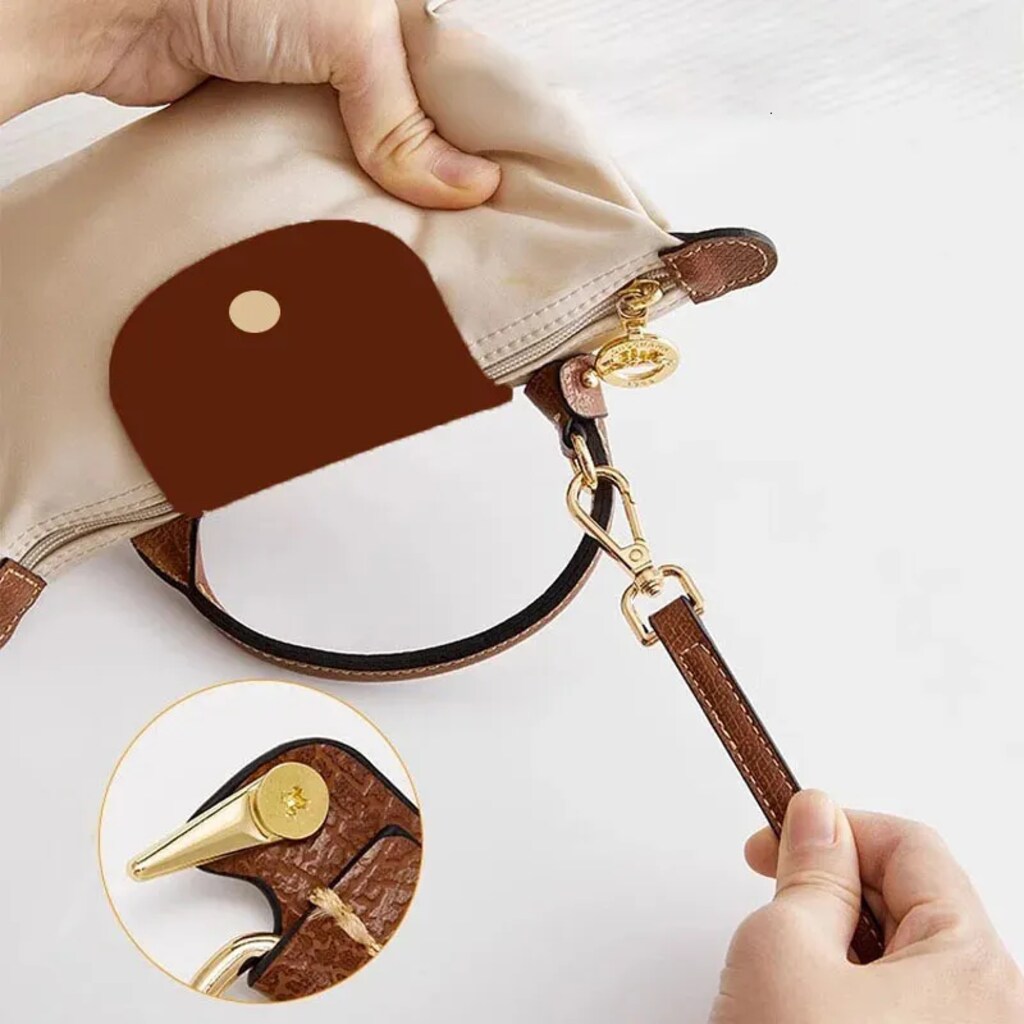 Çanta Askısı Longchamp Mini Çanta Deri Yedek Crossbody Omuz Askısı - 4