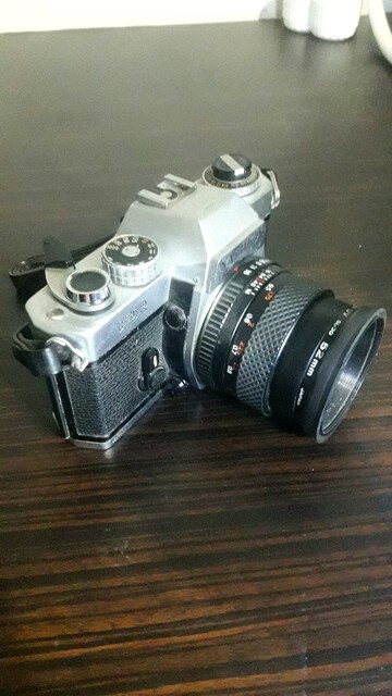 Retro YASHICA FR Japan fotoğraf makinesi