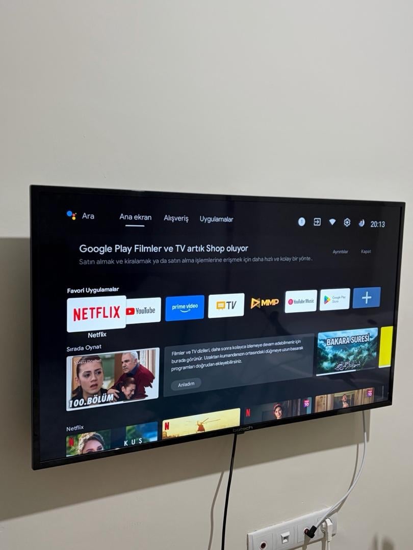 43 ınc android smart ful hd televizyon